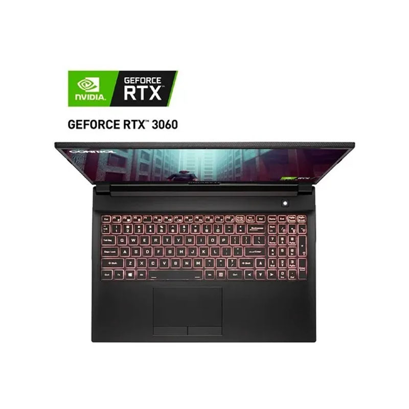 LAPTOP GIGABYTE NB G5 KC 5LA1130SH CORE I5 10500H 2 x 8G RAM 512 SSD 15.6" RTX 3060P 6G WIN10 HOME NEGRO