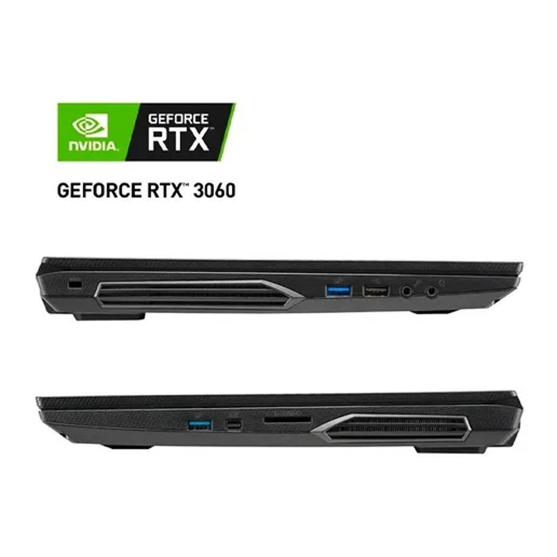 LAPTOP GIGABYTE NB G5 KC 5LA1130SH CORE I5 10500H 2 x 8G RAM 512 SSD 15.6" RTX 3060P 6G WIN10 HOME NEGRO