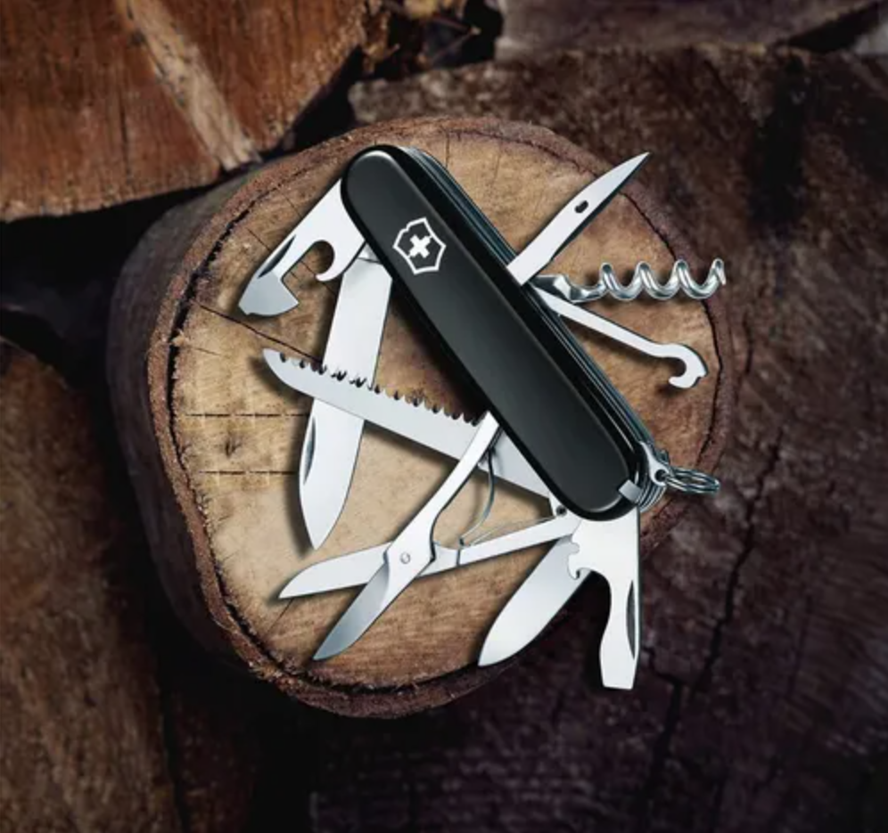 Navaja Victorinox Huntsman 15 usos 91 mm Blanco