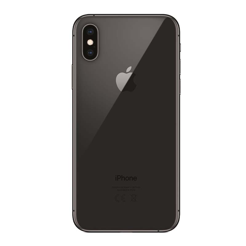 Apple Iphone XS MAX 64GB Negro Desbloqueado Reacondicionado + Adaptador Apple Lightning Jack 3.5mm