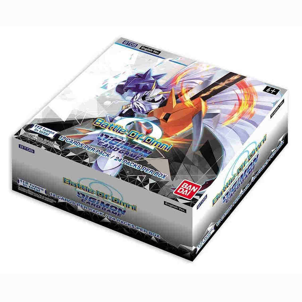 Digimon Card Game Battle of Omni 2021 Sobre con 12 cartas - BANDAI