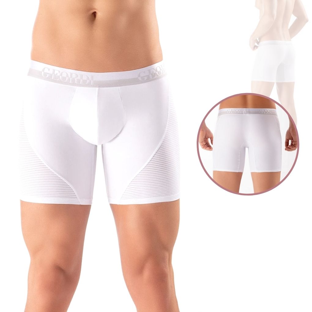 Ropa Interior Masculina Bóxer Deportivo De Microfibra Corte Medio