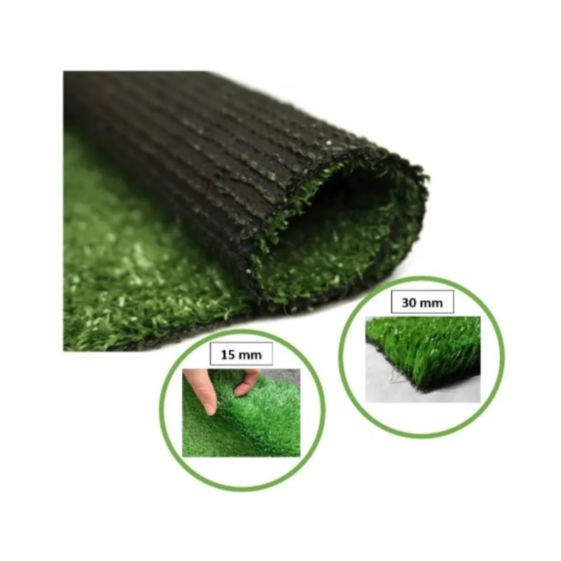 Pasto Sintético Artificial Para Jardín 15 Mm Landscaping 1mt2