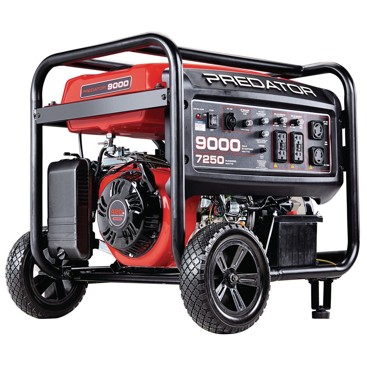 GENERADOR DE LUZ DE 9000 VATIOS - PORTATIL DE GAS 