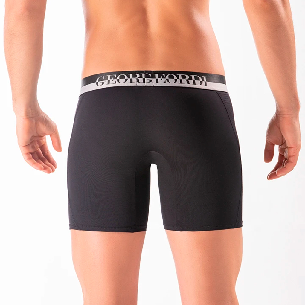 Ropa Interior Masculina Bóxer Deportivo De Microfibra Corte Medio
