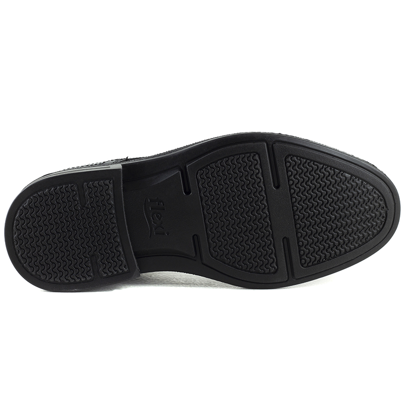 FLEXI CABALLERO ZAPATOS DE VESTIR TIPO DERBY 91407 NEGRO