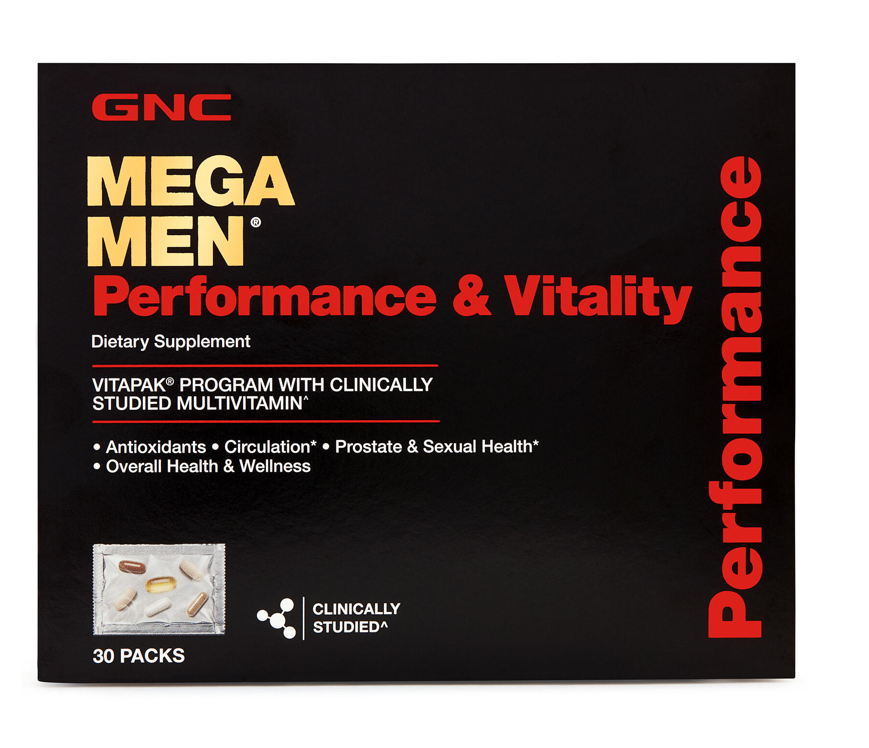 GNC Performance & Vitality Vitapak Vitaminas