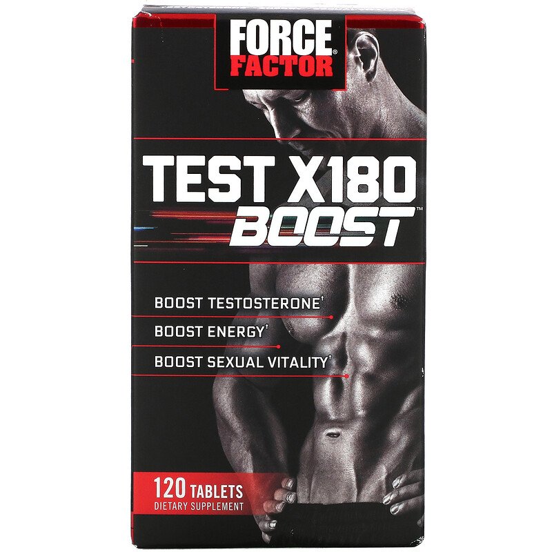 TEST X180BOOST Testosterona 120 capsulas