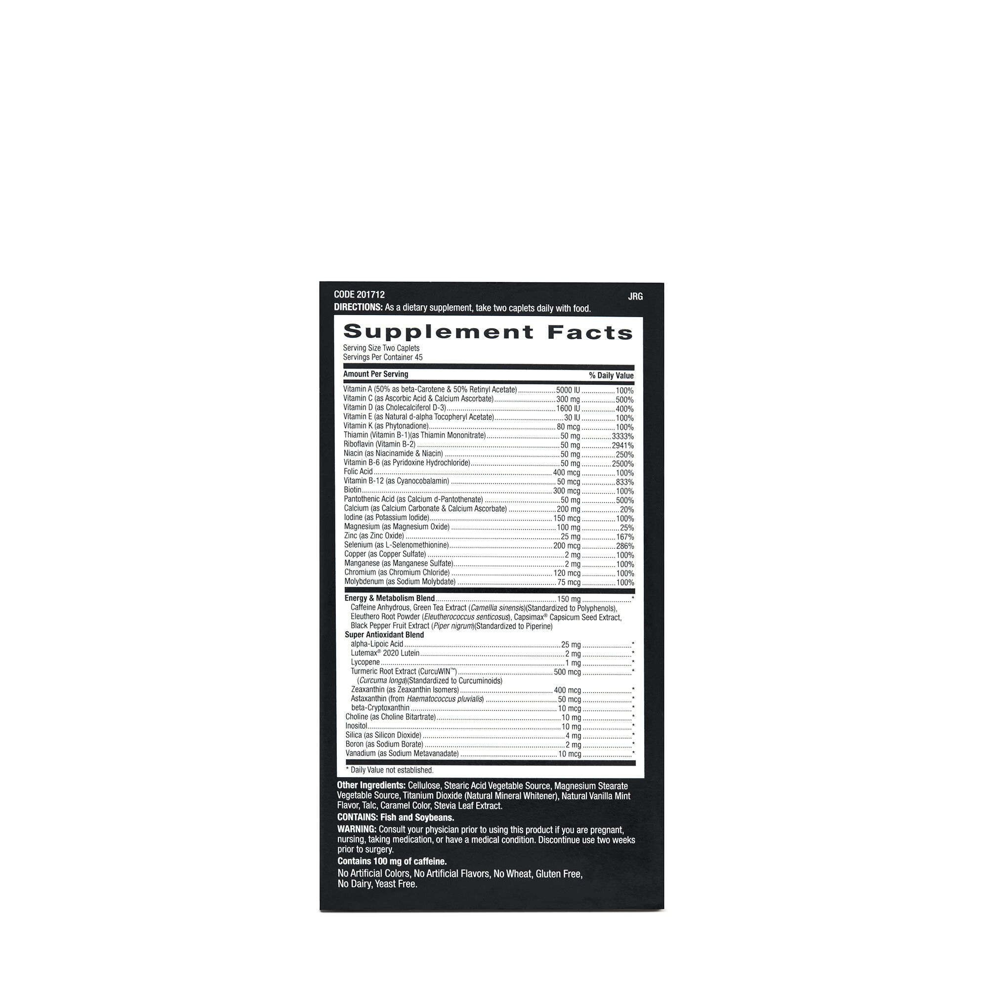 GNC Energy & Metabolism 90 capsulas