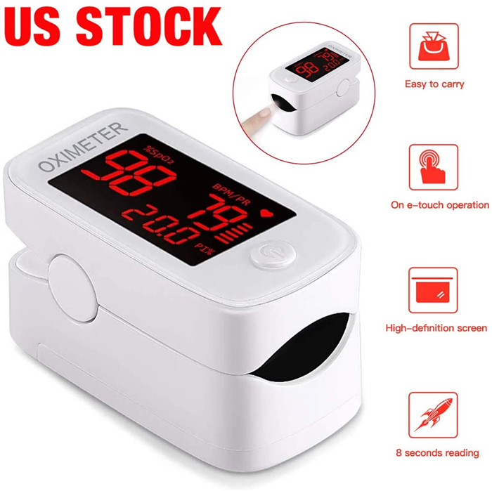 Oxi­metro de Pulso Digital De Dedo Oxígeno De La Sangre