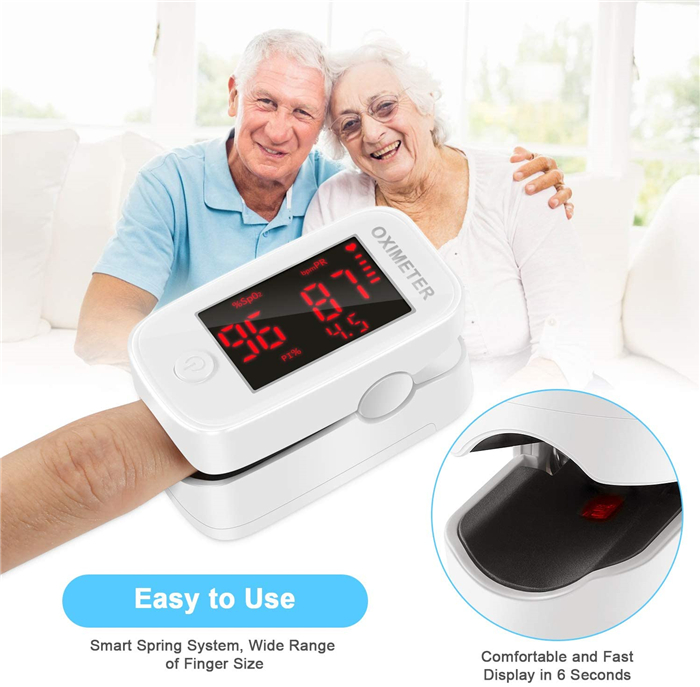 Oxi­metro de Pulso Digital De Dedo Oxígeno De La Sangre