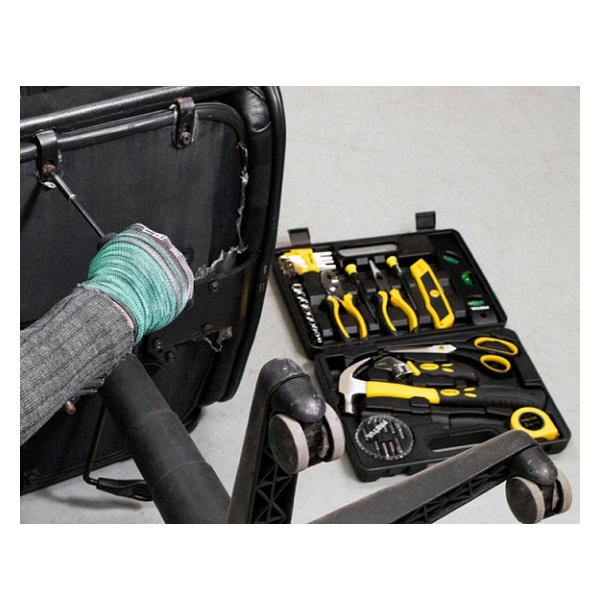 Juego de Herramientas Autocle Mecanico de 42 Pzas Hogar Set de Dados Puntas llaves Allen Martillo Flexometro Metro  Pretul