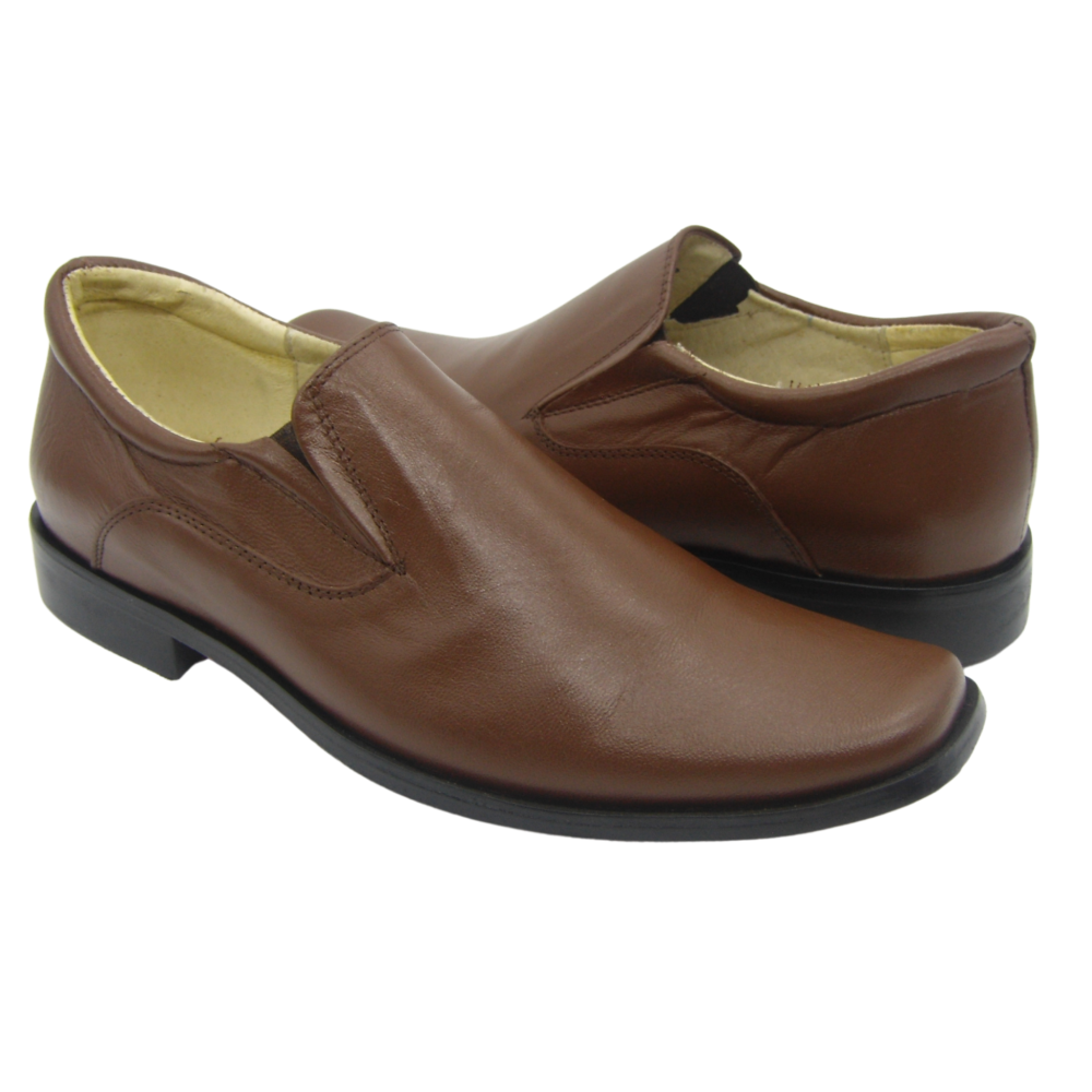 Slip On Caballero Mariles 518 Piel Suela de Cuero