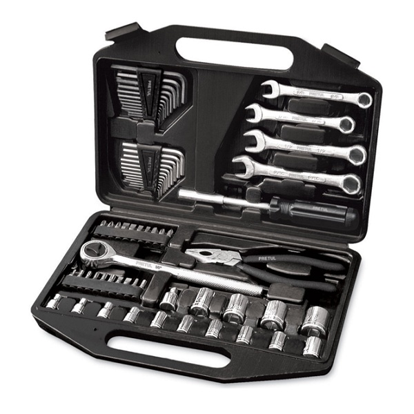 Juego de Herramientas Autocle Pretul de 66 Piezas SET-70 Set de Dados Matraca Puntas LLaves Combinadas Allen Pinzas 