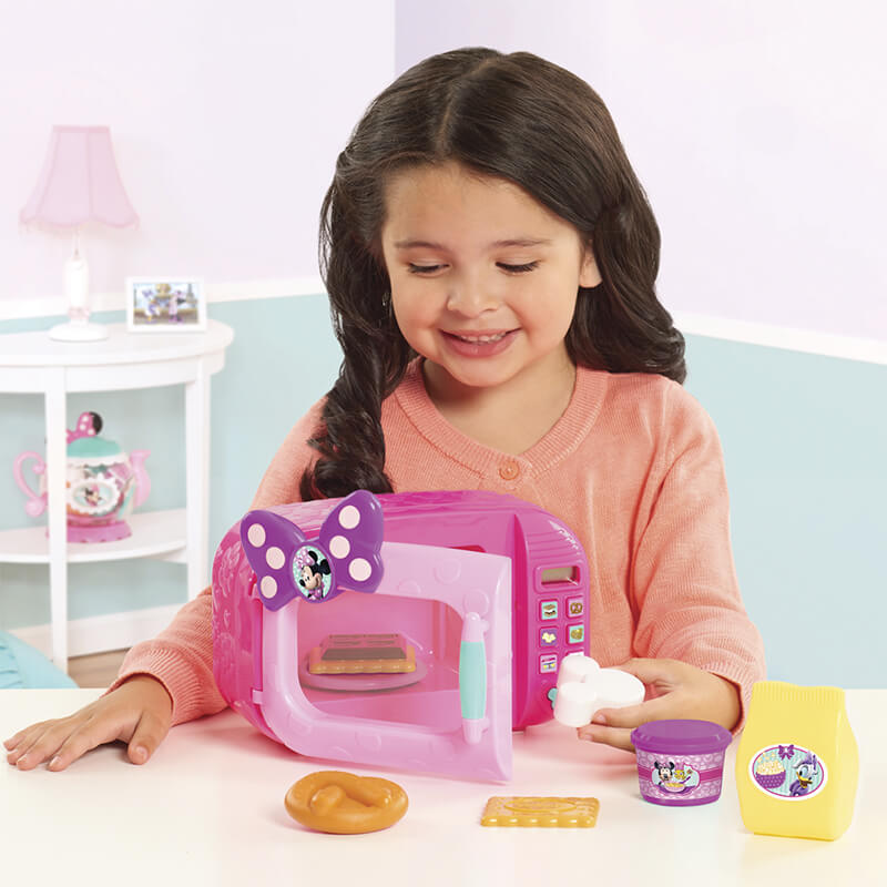 Juego de Hornito de microondas de Minnie Mouse con sonido realistas