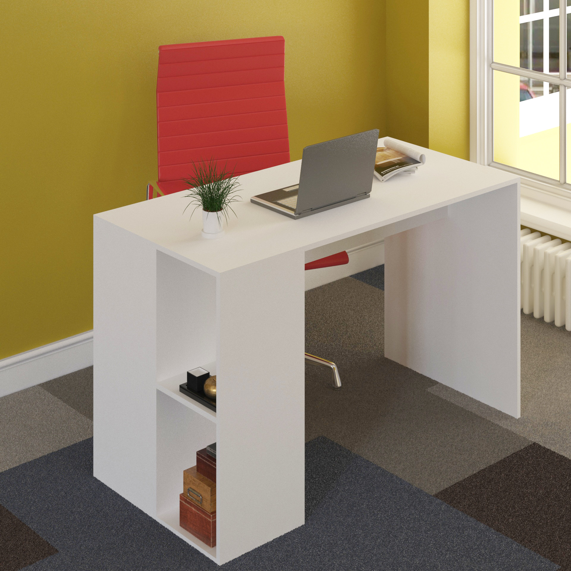 Escritorio De Oficina Blanco