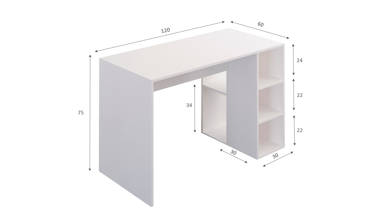 Escritorio De Oficina Blanco