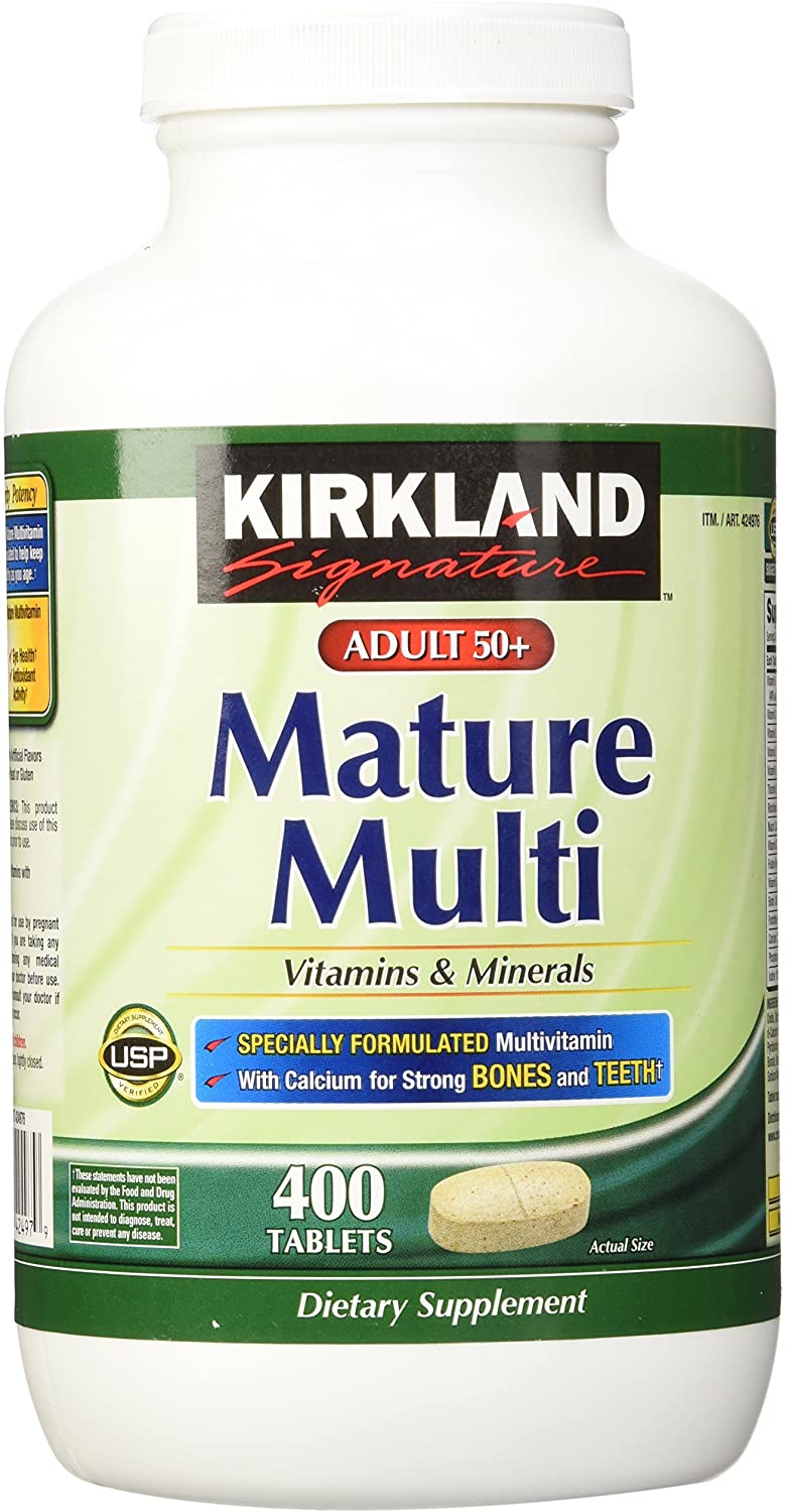 Kirkland Signature Vitaminas para adulto maduro