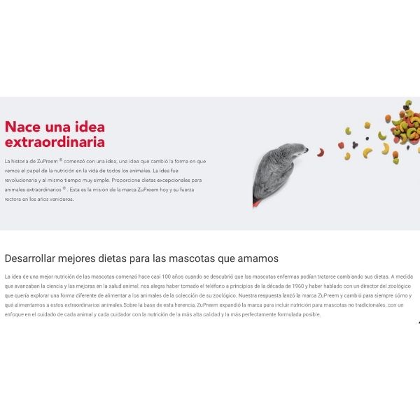 Veggieblends Croquetas Para Ninfas Y Loros Zupreem 907gr