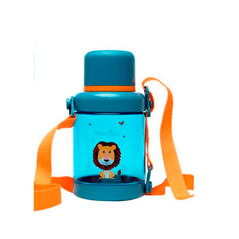Cantimplora Niños Botella Para Agua Correa 700ml Viaje 1104