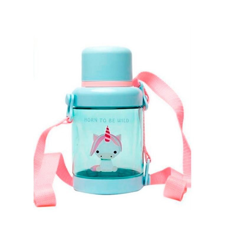 Cantimplora Niños Botella Para Agua Correa 700ml Viaje 1104