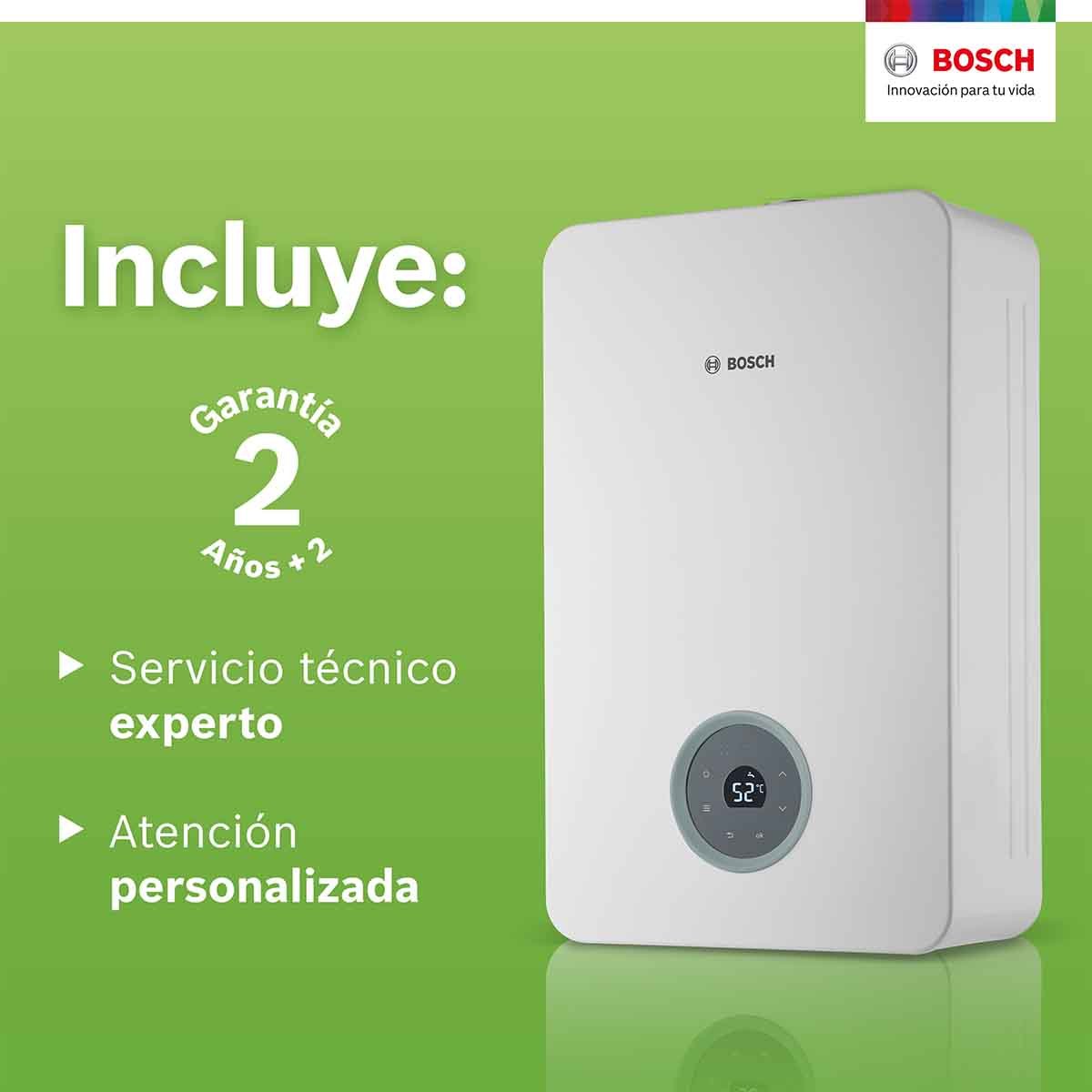Calentador Paso Wifi 3 Servicios Balanz Vento 17 Gas Natural Bosch