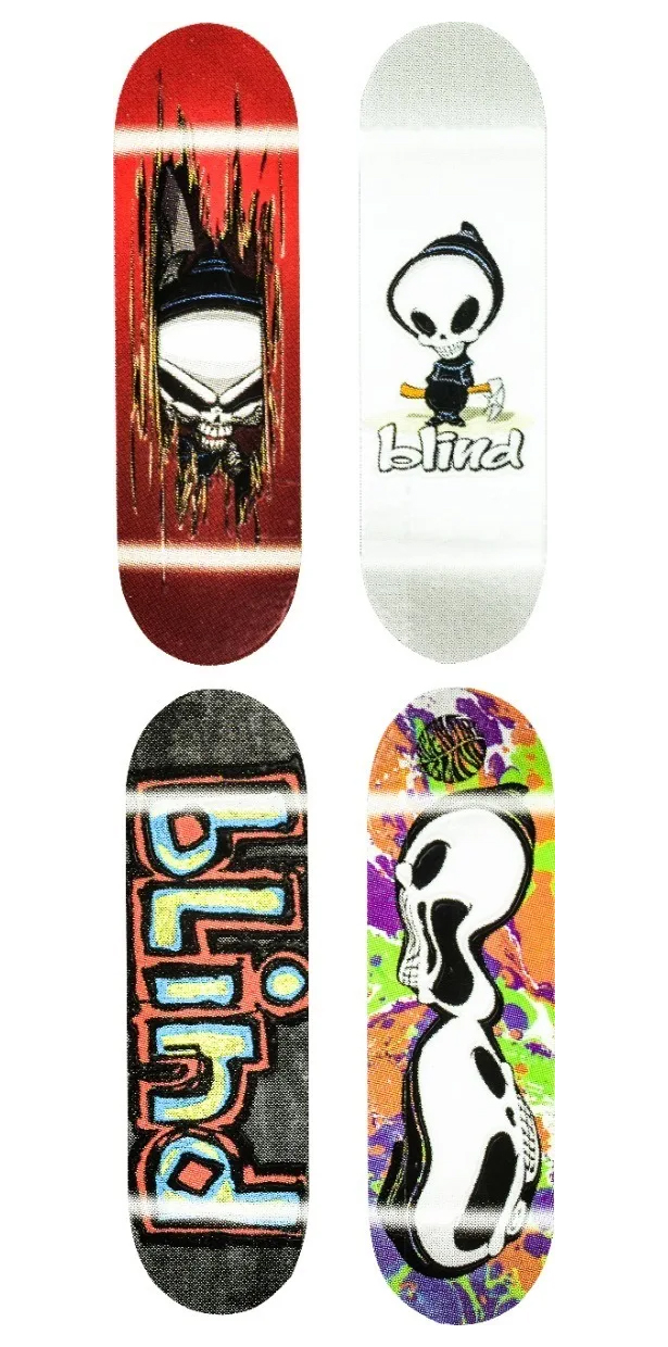 Tech Deck 4 Patinetas Ultra Dlx Modelo Blind Spin Master