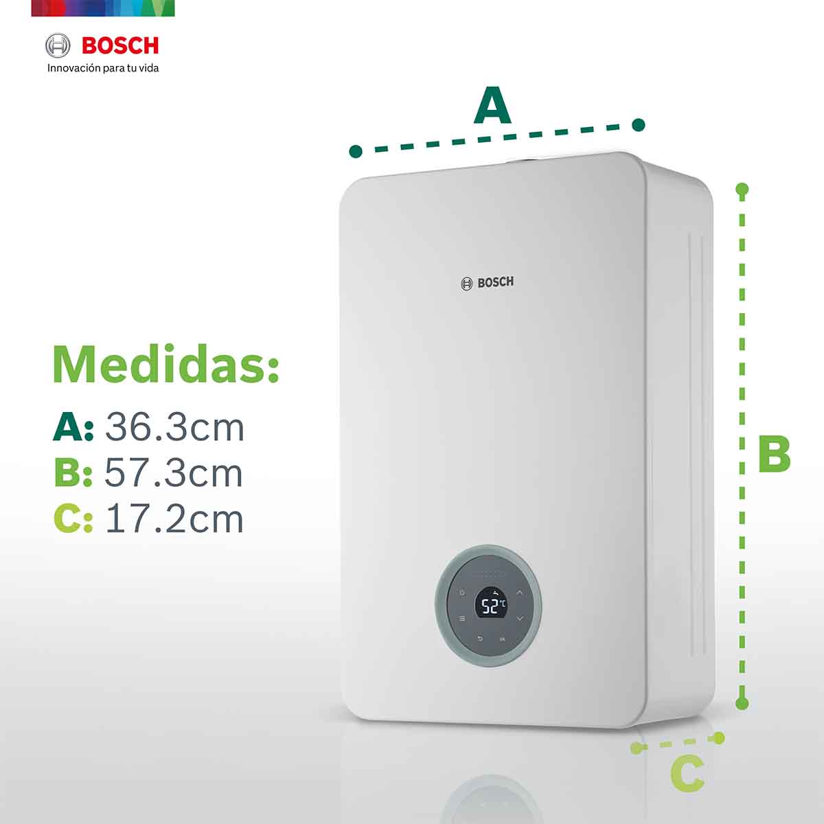 Calentador Paso Wifi 4 Servicios Plus Balanz Vento 24 Gas Lp Bosch