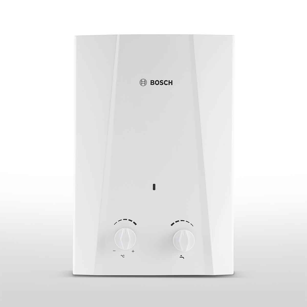 Calentador De Agua Instantaneo 1 Servicio Eco 6 Gas Bosch Blanco Natural