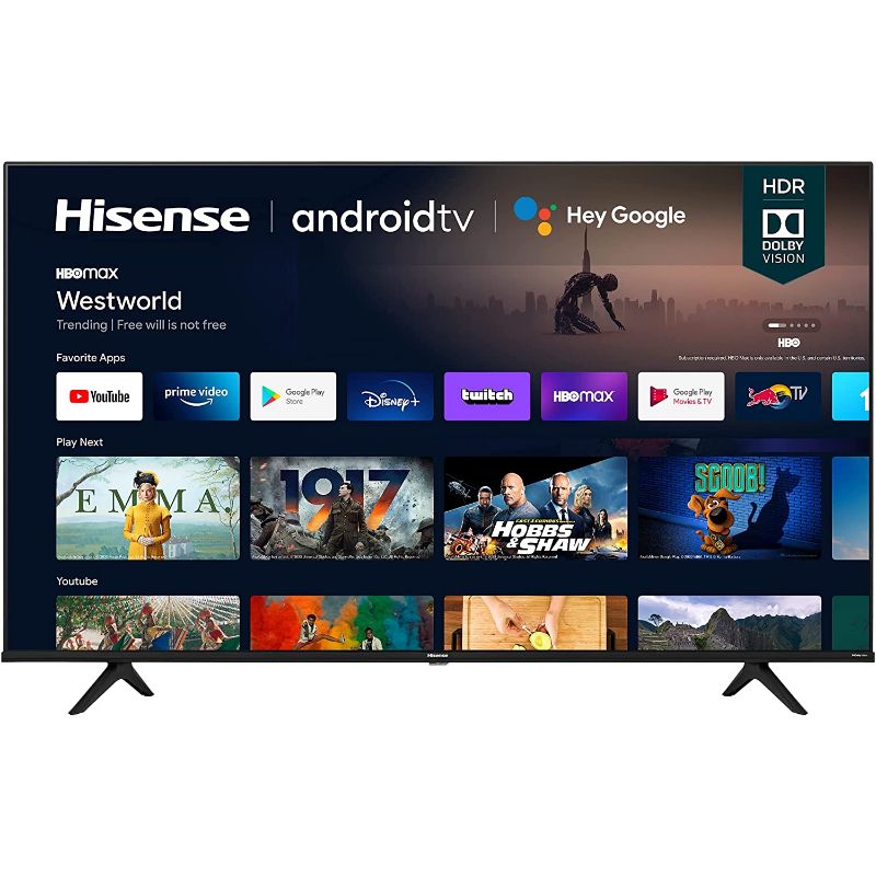 Pantalla Hisense 55 pulgadas 4K  Android TV  55A6G 