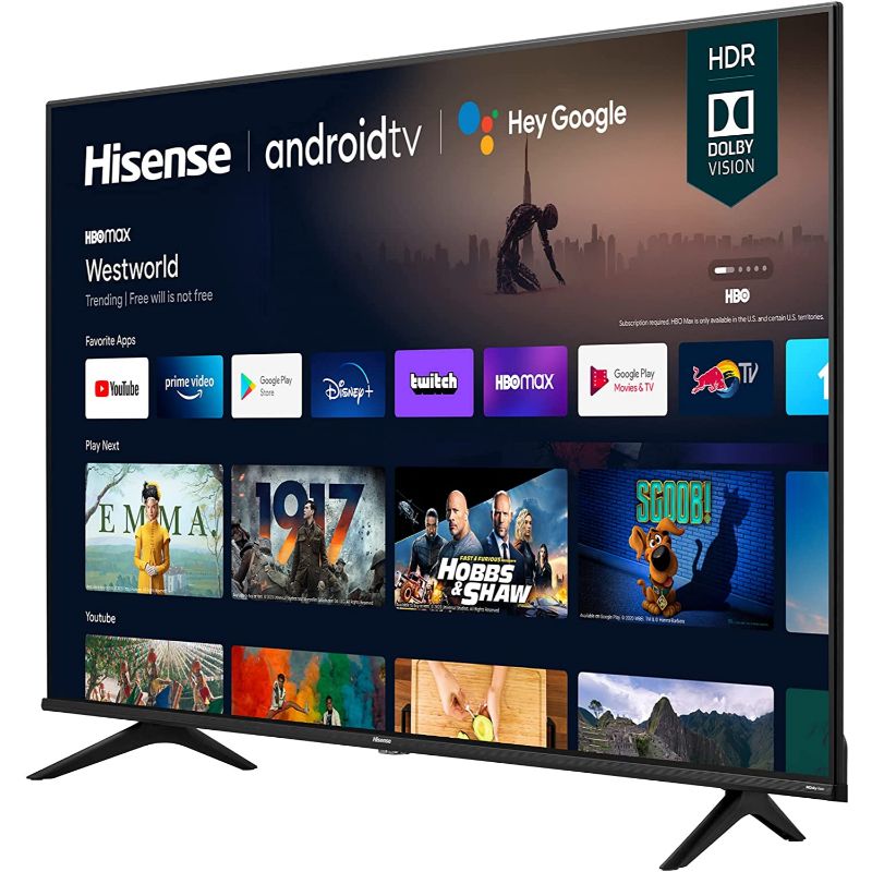 Pantalla Hisense 55 pulgadas 4K  Android TV  55A6G 