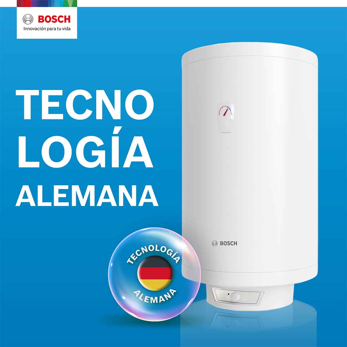 Calentador Electrico Deposito Thermotank 4 Serv 150L Bosch