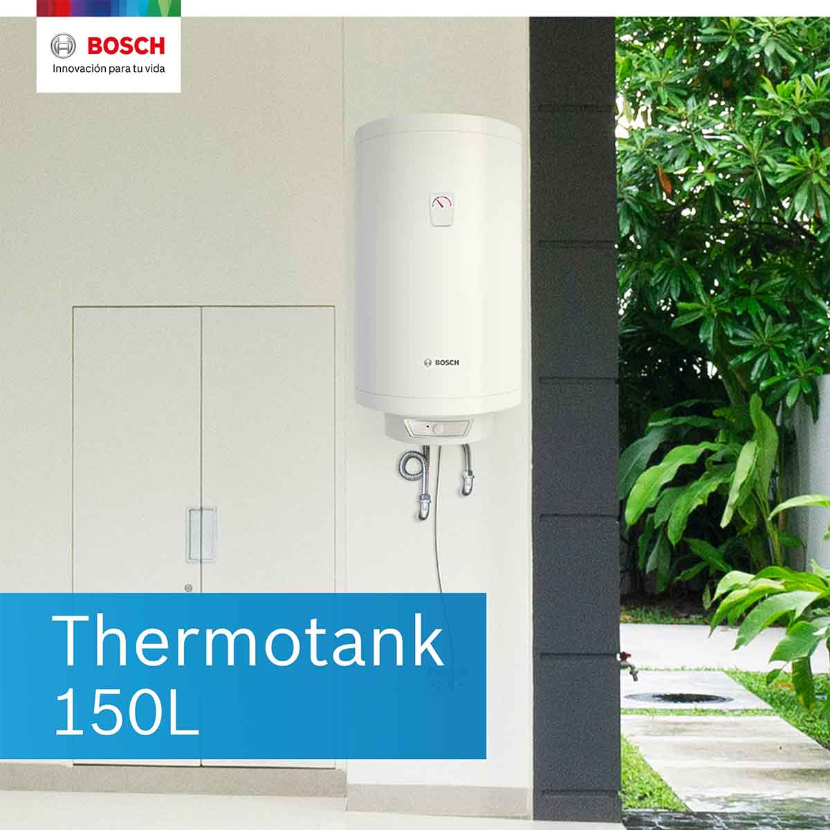 Calentador de agua Eléctrico Bosch Thermotank 120 lts 3 regaderas