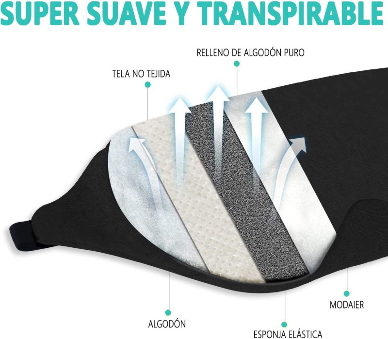 3D Antifaz Máscara para dormir