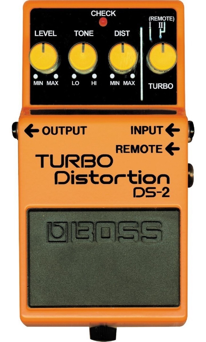 Pedal De Efecto Compresor, Boss® Turbo Distortion Ds-2