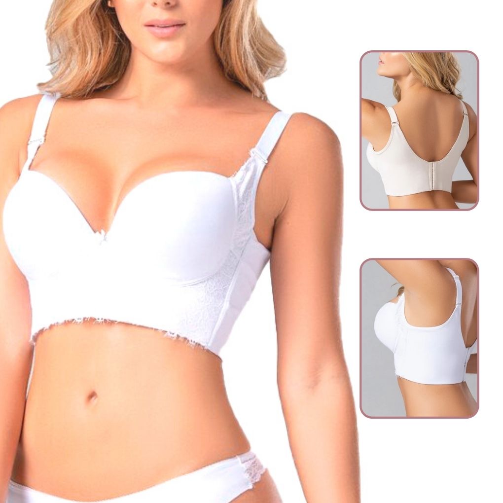 Brassier Copa Completa Microfibra Y Encaje Ropa Interior Femenina