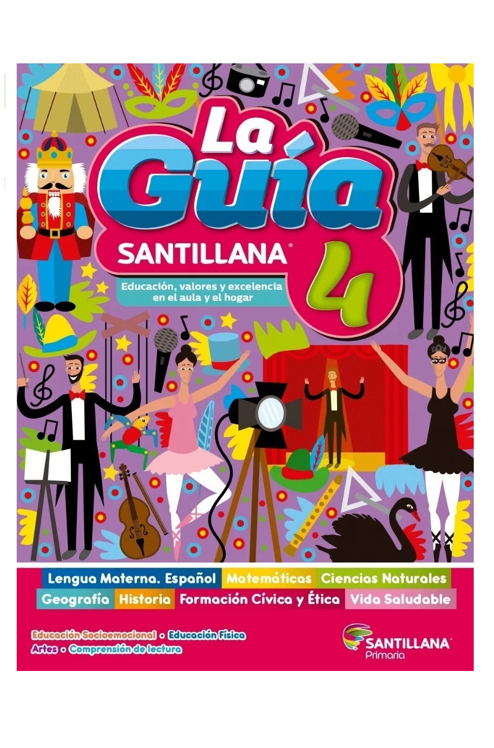 La Guía Santillana 4º Primaria Oficial 2021 - 2022 3 Pack