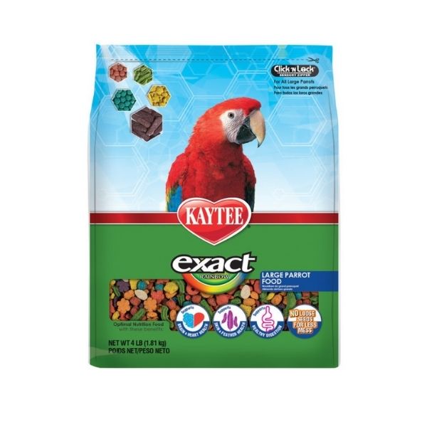 Croquetas Loros Y Guacamayas Kaytee Exact Rainbow 1.13 Kg