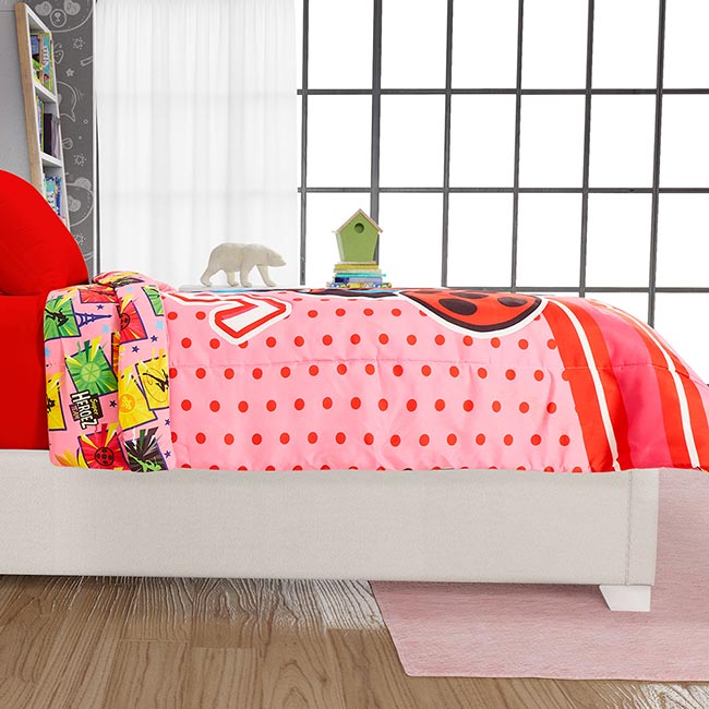 Edredón Digital Sustentable Matrimonial Lady Bug - Providencia