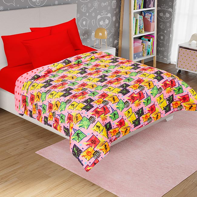 Edredón Digital Sustentable Matrimonial Lady Bug - Providencia