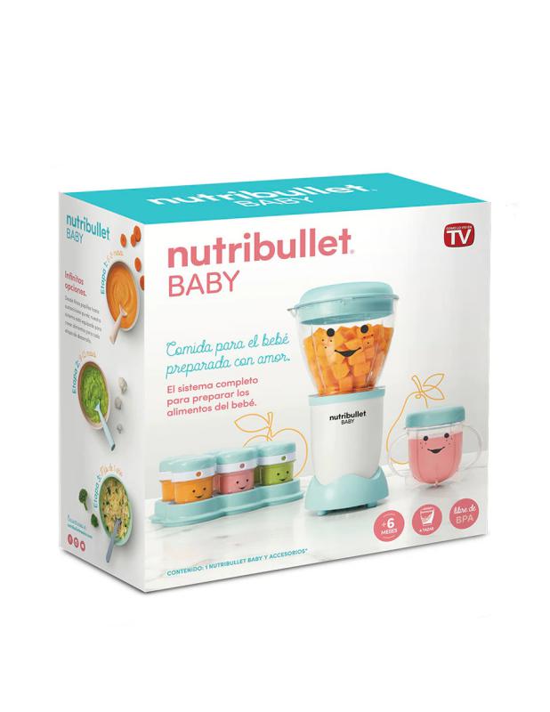  Nutribullet Baby - El sistema completo de preparación de  alimentos para bebés : Bebés