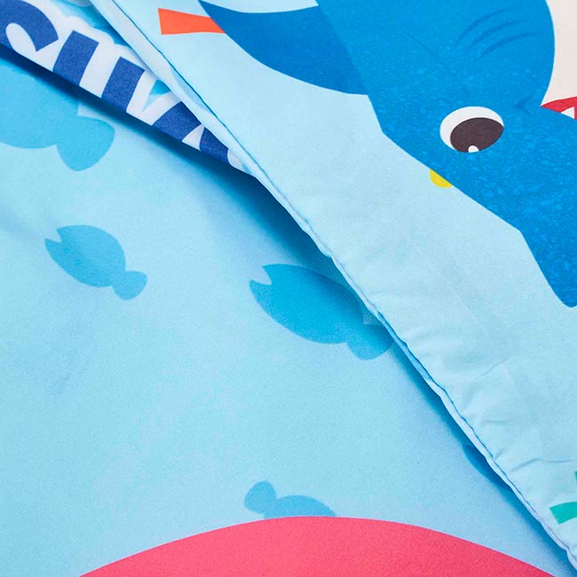 Edredón Digital Sustentable Matrimonial Baby Shark Doo - Providencia