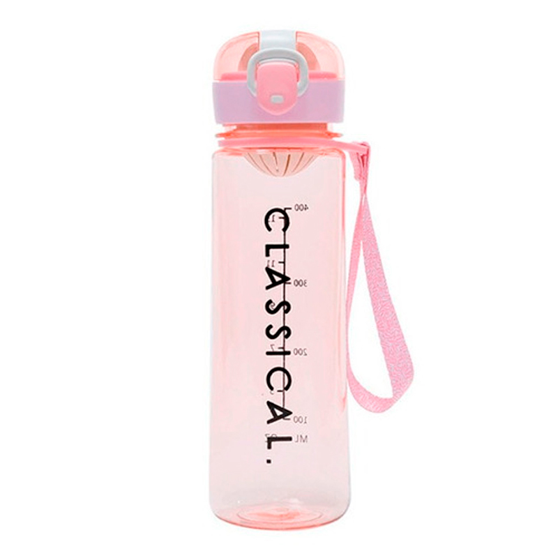 Botella Agua Sport Gym Frutas Deportivo Infusor Mochila 0660