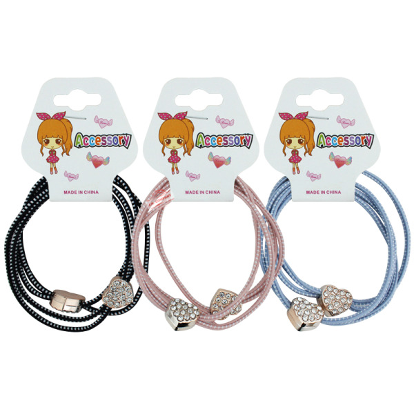 Set 6 Ligas Para Cabello Elastica Accesorio Cute T-625 