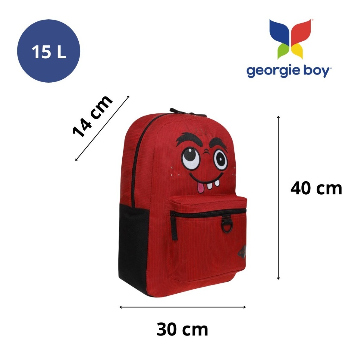 Mochila Escolar K-swiss Dinki Monstruo Para Niños Con Luces