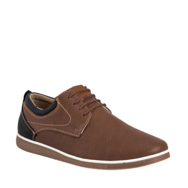 Zapatos Para Hombre Casual Color Negro/ Marrón 617
