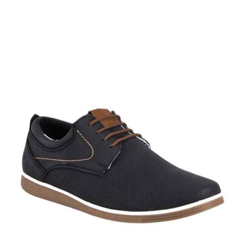 Zapatos Para Hombre Casual Color Negro/ Marrón 617
