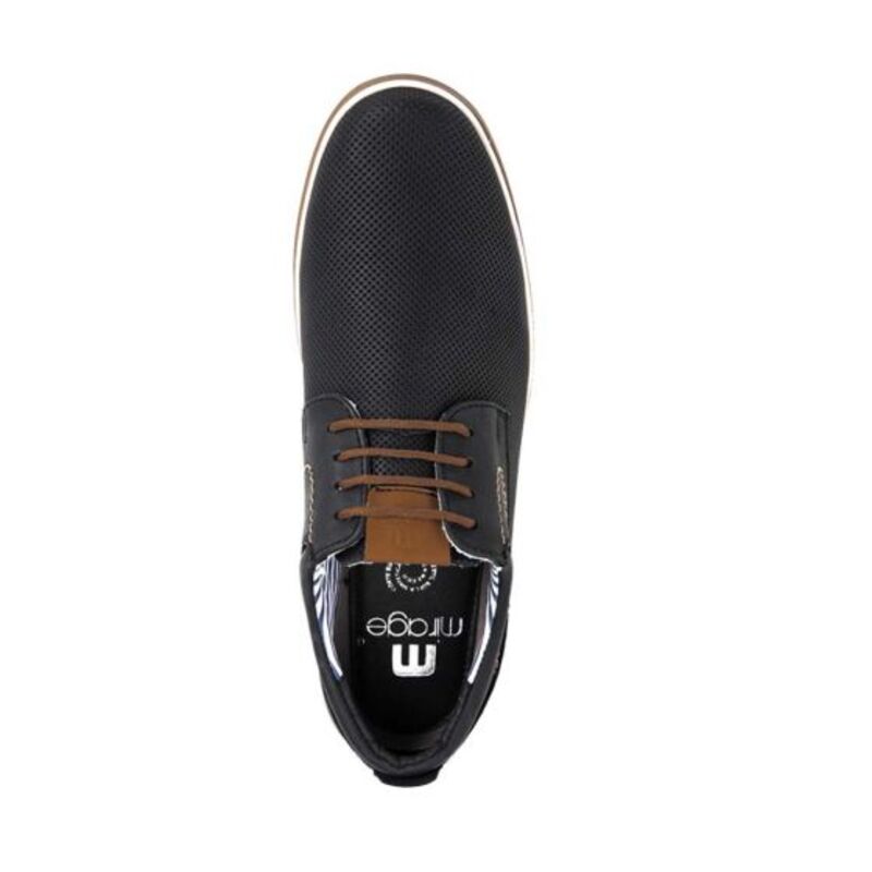 Zapatos Para Hombre Casual Color Negro/ Marrón 617