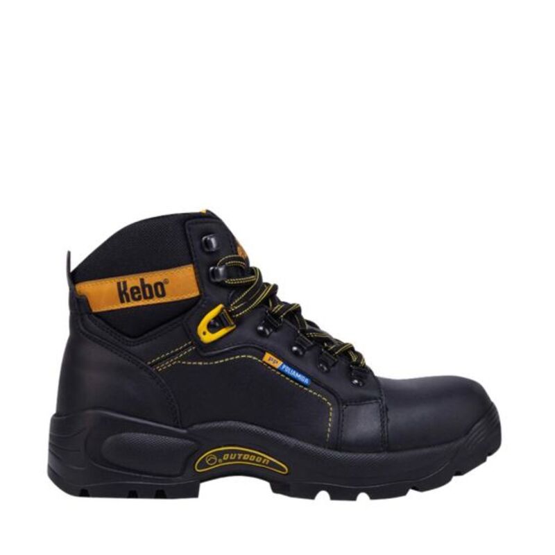 Bota Industrial Para Hombre Kebo Color Negro 252