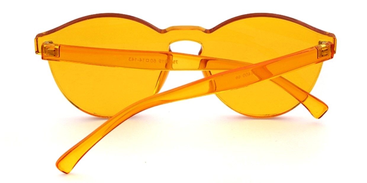 LENTES DE SOL MADISON ORANGE TRANSPARENTE